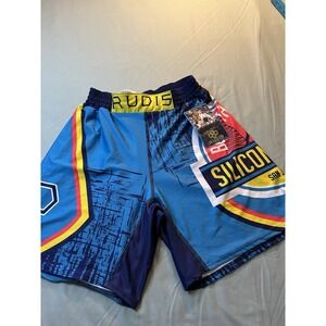 vtg RUDIS wrestling or grappling shorts.  small NWT